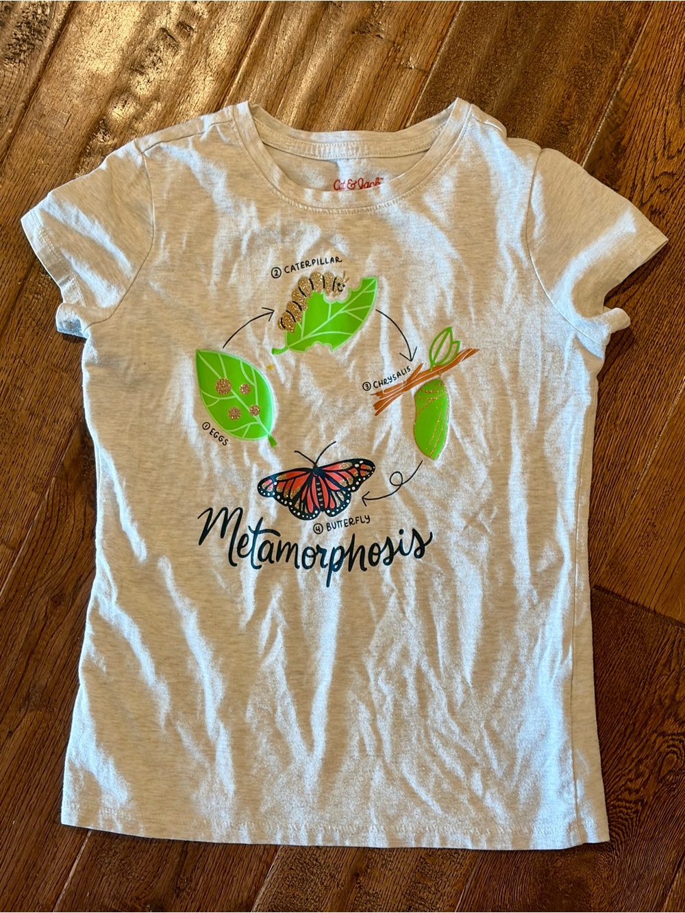 Girls Caterpillar T Shirt